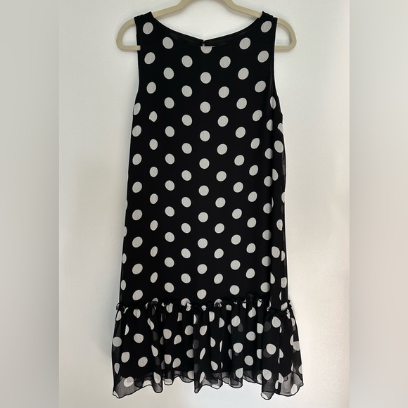 Tommy Hilfiger | Polka Dot Chiffon | Size 10 | tiered Ruffle - Picture 4 of 4